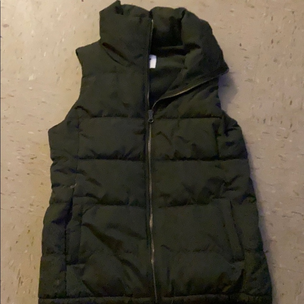 An old navy vest
